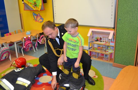 Spotkanie ze strażakiem 